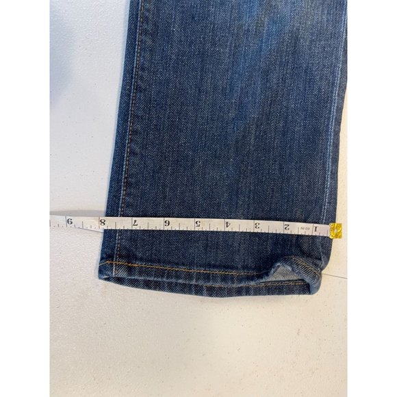 Red Engine Womens Jeans Straight Leg Original Vintage 1980s Denim Blue Size 29 - Picture 8 of 11